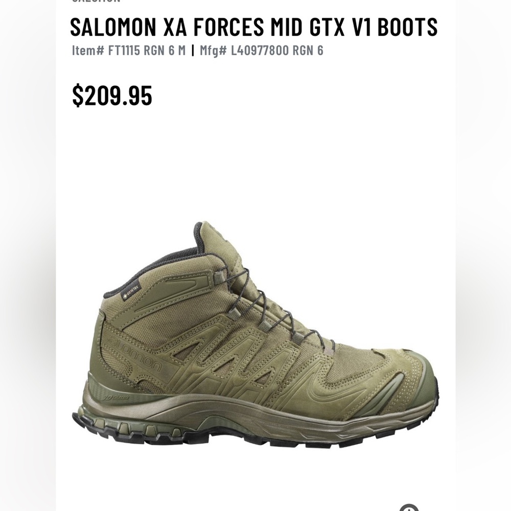 Salomon GTX Boots